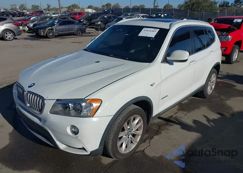 2012 BMW X3 xDrive28I from USA, damaged, VIN 5UXWX5C55CL718140